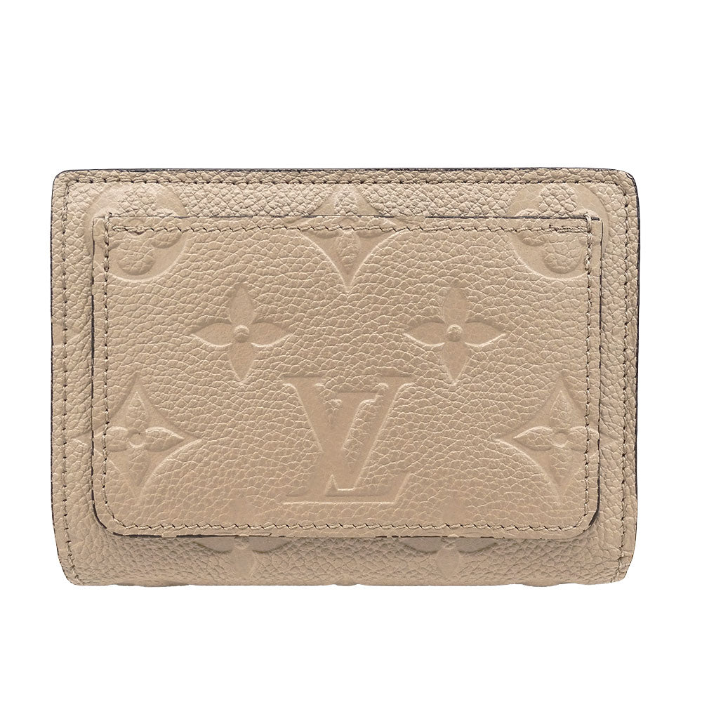 LOUIS VUITTON ルイ・ヴィトン ポルトフォイユ・クレア 二つ折り財布 アンプラント トゥルトレール M80152 モノグラムアンプラント レディース 【中古】