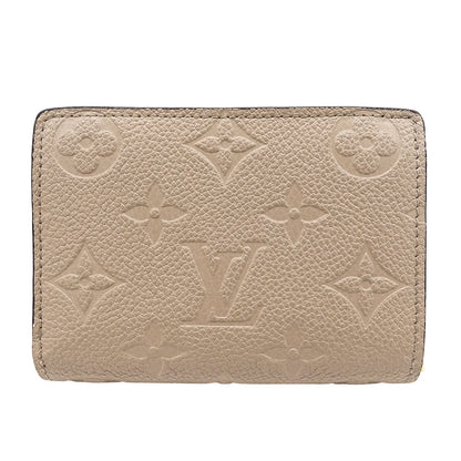 LOUIS VUITTON ルイ・ヴィトン ポルトフォイユ・クレア 二つ折り財布 アンプラント トゥルトレール M80152 モノグラムアンプラント レディース 【中古】