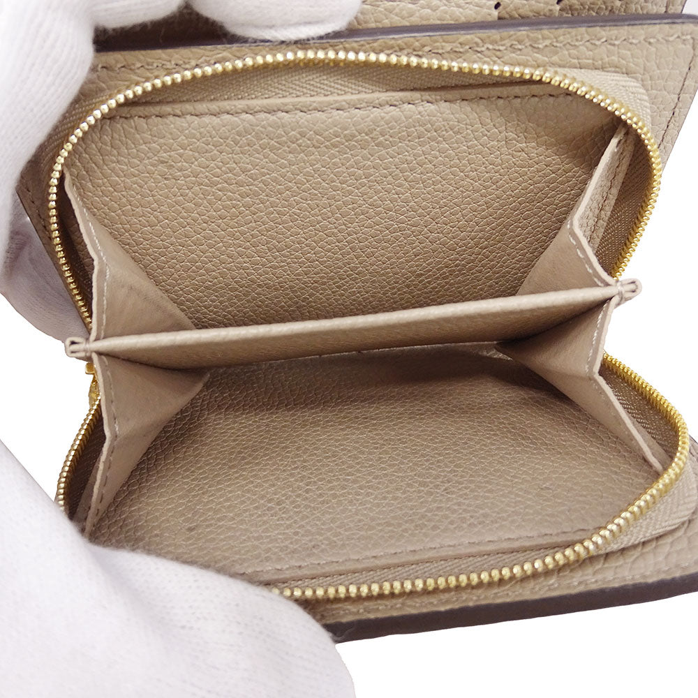 LOUIS VUITTON ルイ・ヴィトン ポルトフォイユ・クレア 二つ折り財布 アンプラント トゥルトレール M80152 モノグラムアンプラント レディース 【中古】