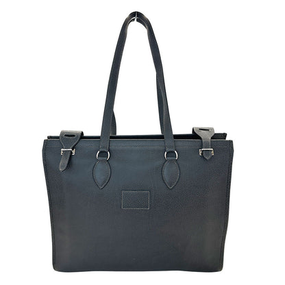 HERMES エルメス カバ GM トートバッグ グラファイト ブッフル レディース 【中古】