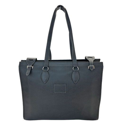 HERMES エルメス カバ GM トートバッグ グラファイト ブッフル レディース 【中古】