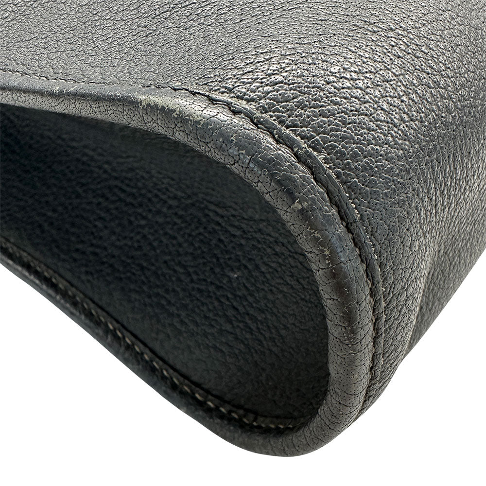 HERMES エルメス カバ GM トートバッグ グラファイト ブッフル レディース 【中古】