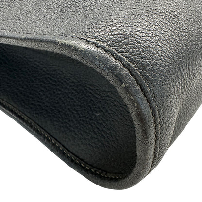 HERMES エルメス カバ GM トートバッグ グラファイト ブッフル レディース 【中古】