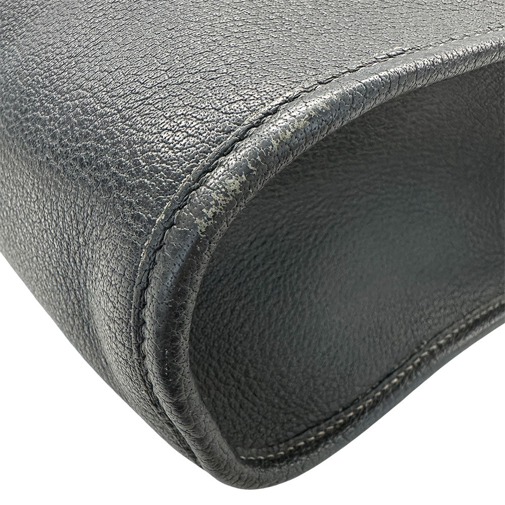 HERMES エルメス カバ GM トートバッグ グラファイト ブッフル レディース 【中古】