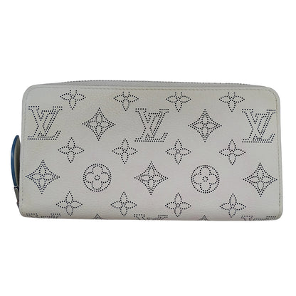 LOUIS VUITTON ルイ・ヴィトン ジッピーウォレット 長財布 スノー ブルーオラージュ M69215 モノグラムマヒナ レディース 【中古】
