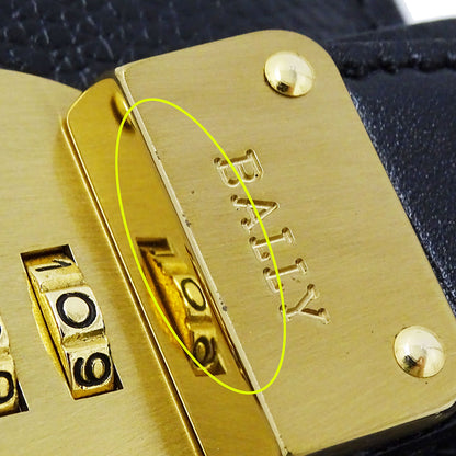 BALLY バリー クラッチ・セカンドバッグ ブラック レザー レディース メンズ 【中古】