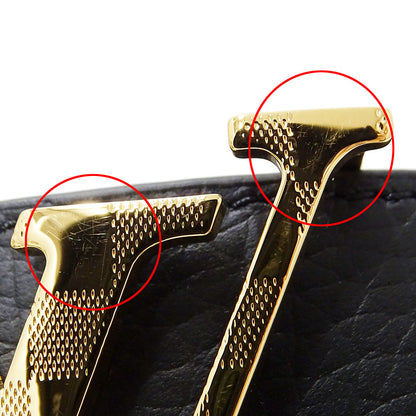 LOUIS VUITTON ルイ・ヴィトン ベルト・LVダミエ40MMリバーシブル ベルト サイズ85/34 ブラック ゴールド M0333 カーフ メンズ 【中古】