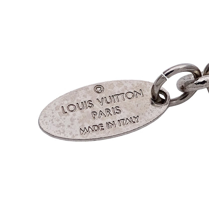 LOUIS VUITTON ルイ・ヴィトン パンダンティフ ラブレターズ ネックレス GP シルバー ゴールド レディース M65252 【中古】