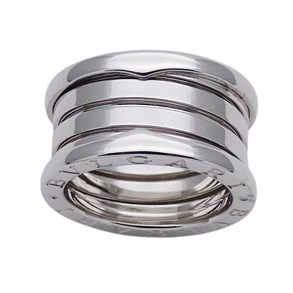 BVLGARI ブルガリ B-zero1 ビーゼロワン 4バンド リング 指輪 750WG ホワイトゴールド #49 約9号 レディース メンズ 【中古】