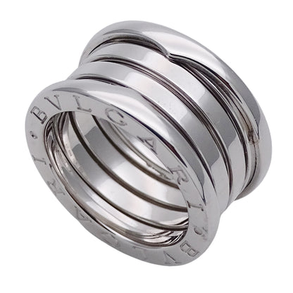 BVLGARI ブルガリ B-zero1 ビーゼロワン 4バンド リング 指輪 750WG ホワイトゴールド #49 約9号 レディース メンズ 【中古】