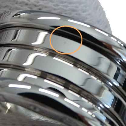 BVLGARI ブルガリ B-zero1 ビーゼロワン 4バンド リング 指輪 750WG ホワイトゴールド #49 約9号 レディース メンズ 【中古】