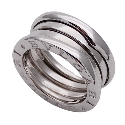 BVLGARI ブルガリ B-zero1 ビーゼロワン 3バンド リング 指輪 750WG ホワイトゴールド #47 約7号 レディース メンズ 磨き済み 【中古】