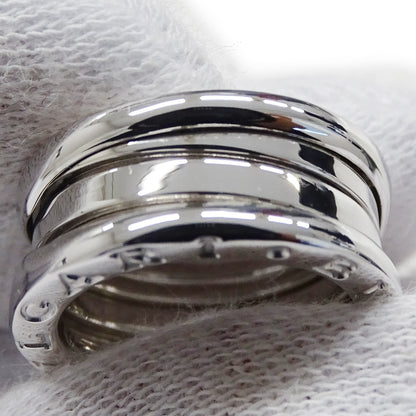 BVLGARI ブルガリ B-zero1 ビーゼロワン 3バンド リング 指輪 750WG ホワイトゴールド #47 約7号 レディース メンズ 磨き済み 【中古】