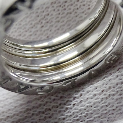 BVLGARI ブルガリ B-zero1 ビーゼロワン 3バンド リング 指輪 750WG ホワイトゴールド #47 約7号 レディース メンズ 磨き済み 【中古】