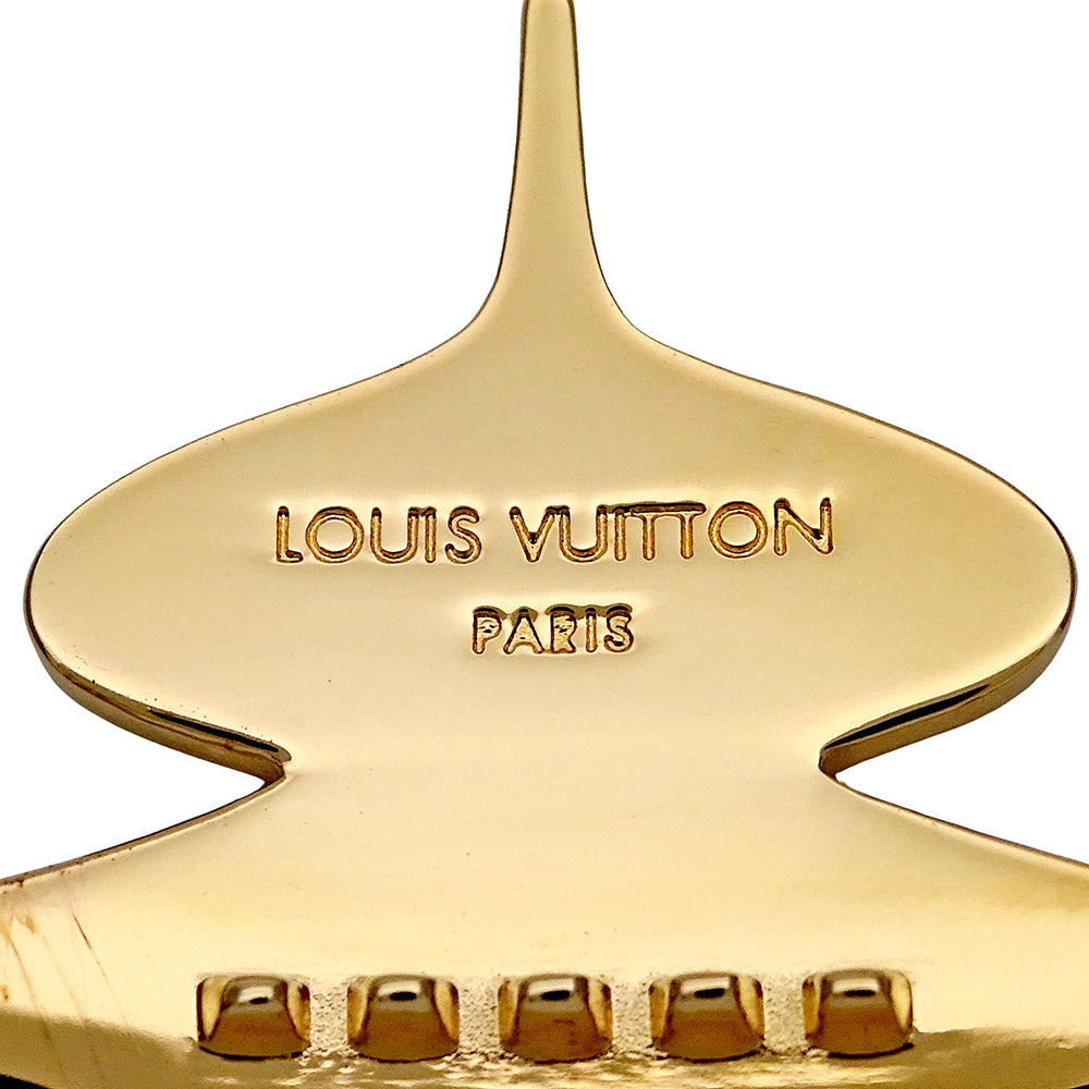 LOUIS VUITTON ルイ・ヴィトン バレッタ GP ゴールド レッド レディース M92595 【中古】