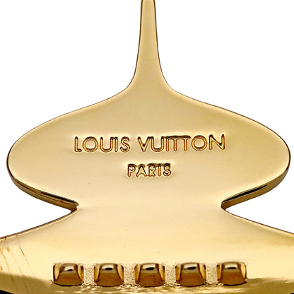 LOUIS VUITTON ルイ・ヴィトン バレッタ GP ゴールド レッド レディース M92595 【中古】