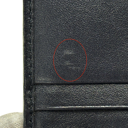 GUCCI グッチ 二つ折り財布 ホースビット ベージュ ネイビー 621887 キャンバス レディース 【中古】