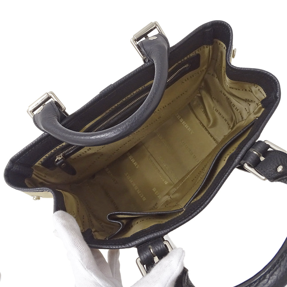 BURBERRY バーバリー トートバッグ ベージュ ナイロン レディース 【中古】