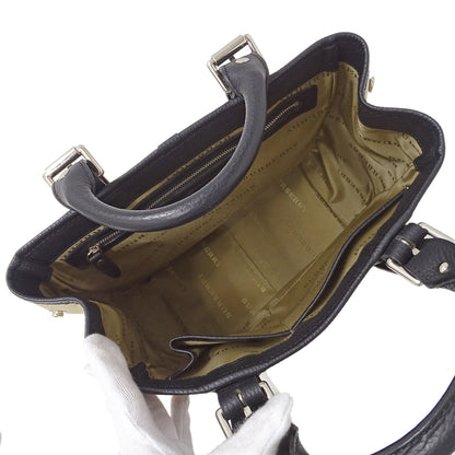 BURBERRY バーバリー トートバッグ ベージュ ナイロン レディース 【中古】