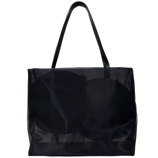 Ferragamo フェラガモ トートバッグ ブラック ナチュラル ナイロン レディース メンズ 【中古】