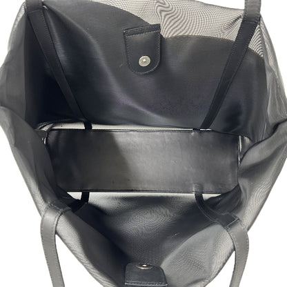 Ferragamo フェラガモ トートバッグ ブラック ナチュラル ナイロン レディース メンズ 【中古】