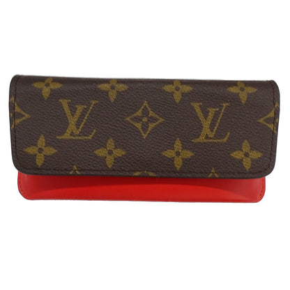 LOUIS VUITTON ルイ・ヴィトン エテュイ リュネット ウディ メガネケース モノグラム モノグラム レッド GI0372 モノグラムキャンバス レディース メンズ 【中古】