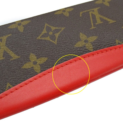 LOUIS VUITTON ルイ・ヴィトン エテュイ リュネット ウディ メガネケース モノグラム モノグラム レッド GI0372 モノグラムキャンバス レディース メンズ 【中古】