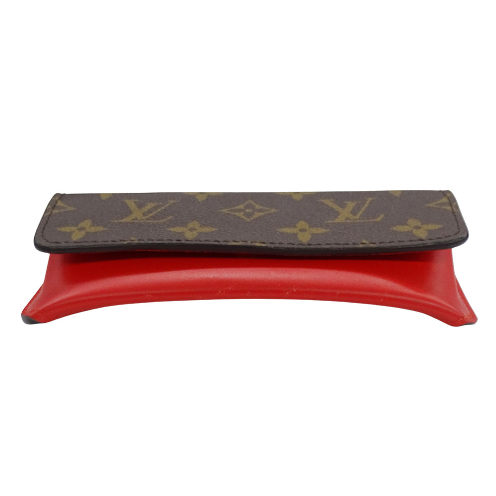LOUIS VUITTON ルイ・ヴィトン エテュイ リュネット ウディ メガネケース モノグラム モノグラム レッド GI0372 モノグラムキャンバス レディース メンズ 【中古】