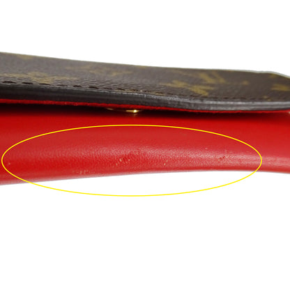LOUIS VUITTON ルイ・ヴィトン エテュイ リュネット ウディ メガネケース モノグラム モノグラム レッド GI0372 モノグラムキャンバス レディース メンズ 【中古】