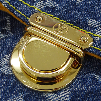 LOUIS VUITTON ルイ・ヴィトン ポシェット プラット クラッチ・セカンドバッグ モノグラムデニム ブルー M95007 モノグラムデニム レディース 【中古】