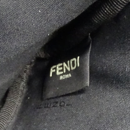 FENDI フェンディ ボディ・ウエストバッグ ブラック シルバー金具 7VA605 レザー メンズ 【中古】