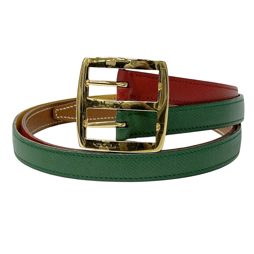 HERMES エルメス ベルト マルチカラー クシュベル レディース 【中古】