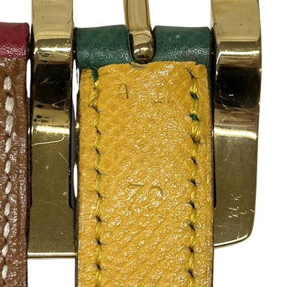 HERMES エルメス ベルト マルチカラー クシュベル レディース 【中古】