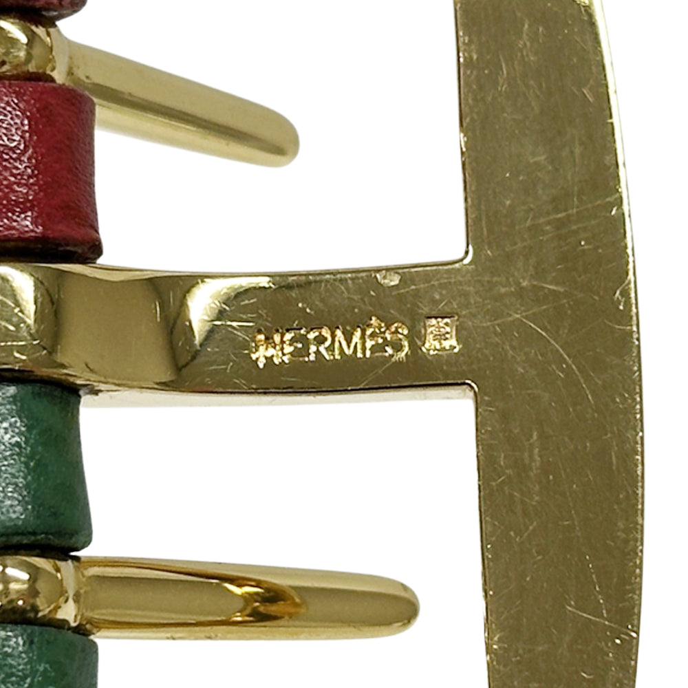 HERMES エルメス ベルト マルチカラー クシュベル レディース 【中古】