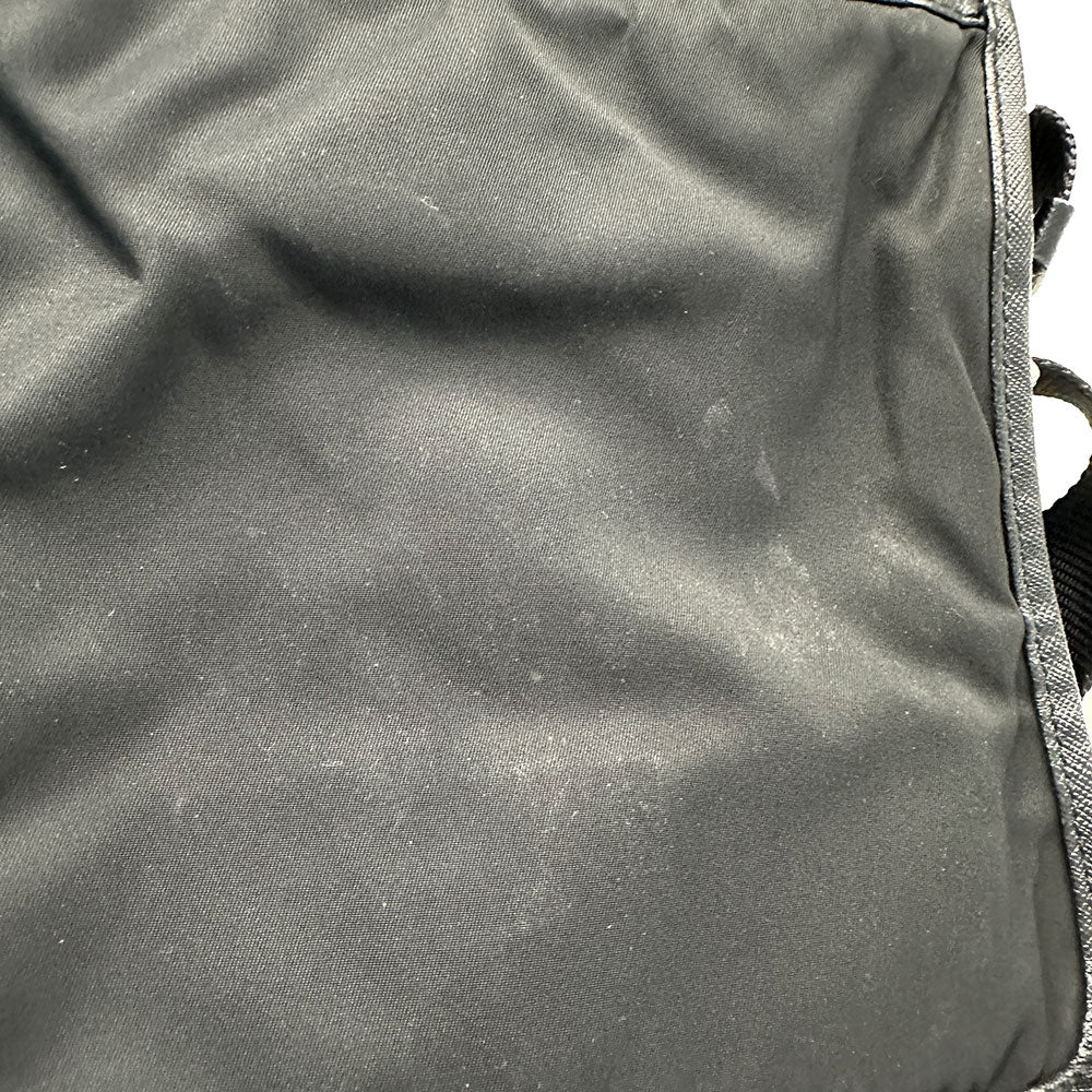 PRADA プラダ ショルダーバッグ ブラック ナイロン レディース メンズ 【中古】