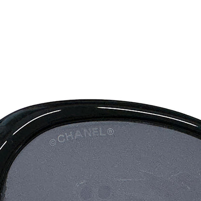 CHANEL シャネル サングラス カメリア ブラック ホワイト 5113-A 56□16 130 レディース 【中古】