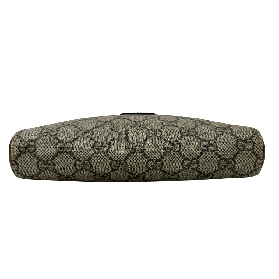 GUCCI グッチ GGスプリーム ショルダーバッグ ブラウン 682357 GGスプリームキャンバス メンズ 【中古】
