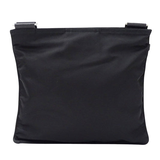 PRADA プラダ ショルダーバッグ ブラック 1BH978 ナイロン レディース メンズ 【中古】