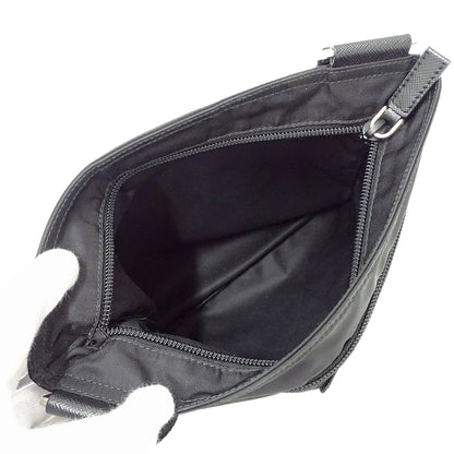 PRADA プラダ ショルダーバッグ ブラック 1BH978 ナイロン レディース メンズ 【中古】
