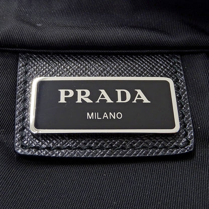 PRADA プラダ ショルダーバッグ ブラック 1BH978 ナイロン レディース メンズ 【中古】