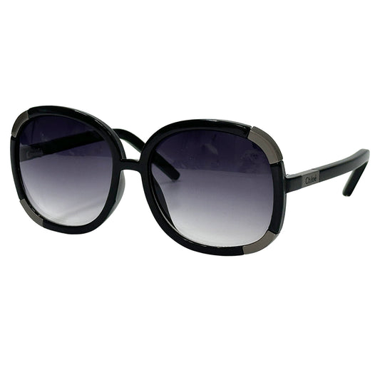 Chloe クロエ サングラス ブラック グレー レディース 【中古】