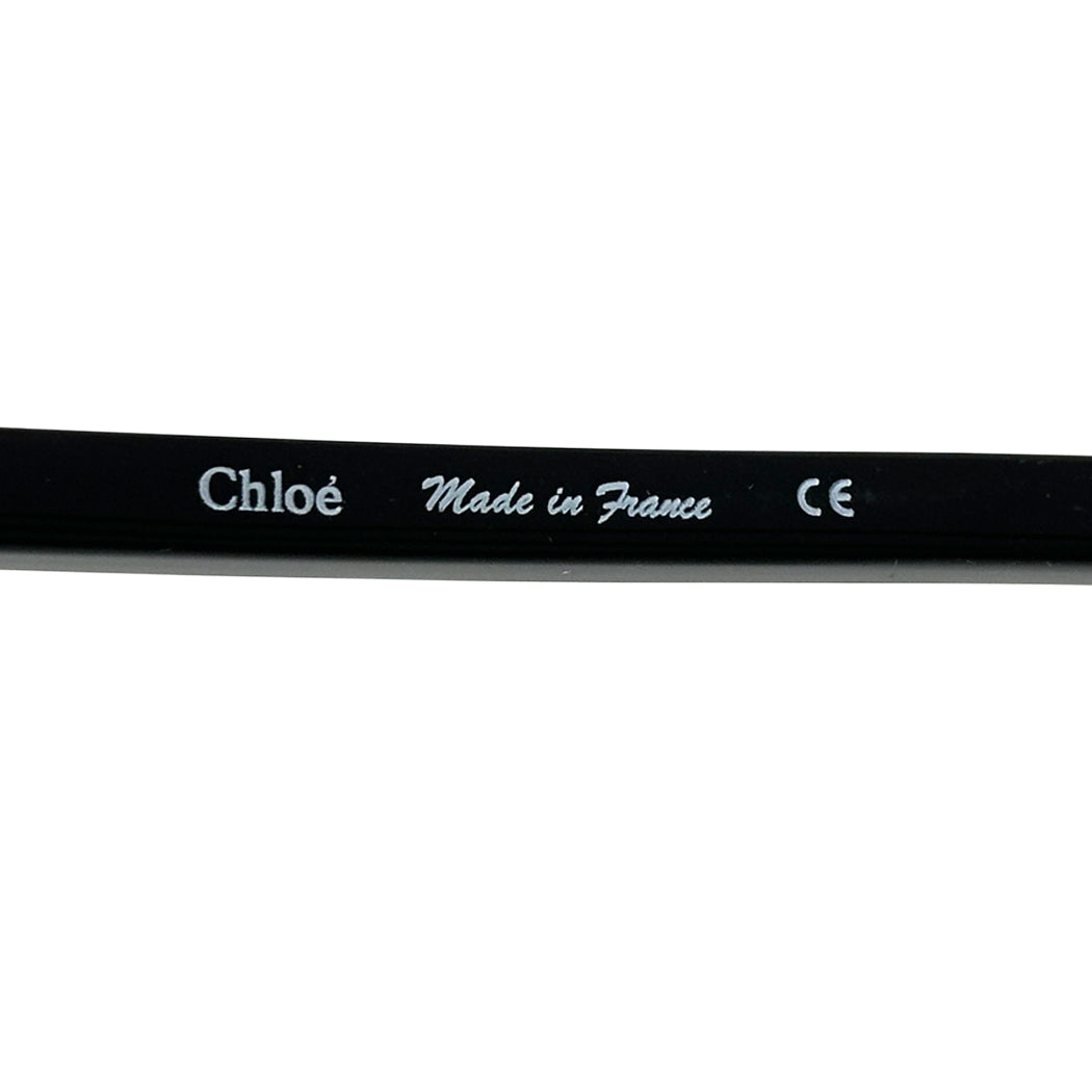 Chloe クロエ サングラス ブラック グレー レディース 【中古】