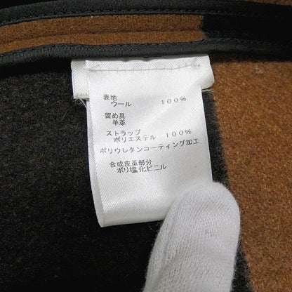 LOUIS VUITTON ルイ・ヴィトン その他アウター ブラウン ウール レディース 【中古】
