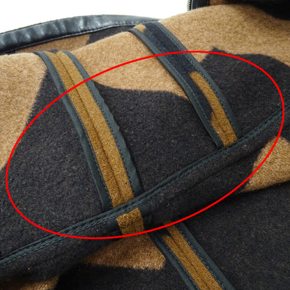LOUIS VUITTON ルイ・ヴィトン その他アウター ブラウン ウール レディース 【中古】