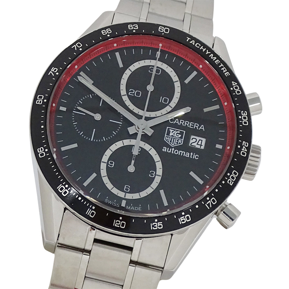 TAG Heuer タグホイヤー カレラ CV201Y BA0794 メンズ 腕時計 リングマスター アラン・プロストモデル 日本限定350本 自動巻き AT ステンレス SS 磨き済み 【中古】