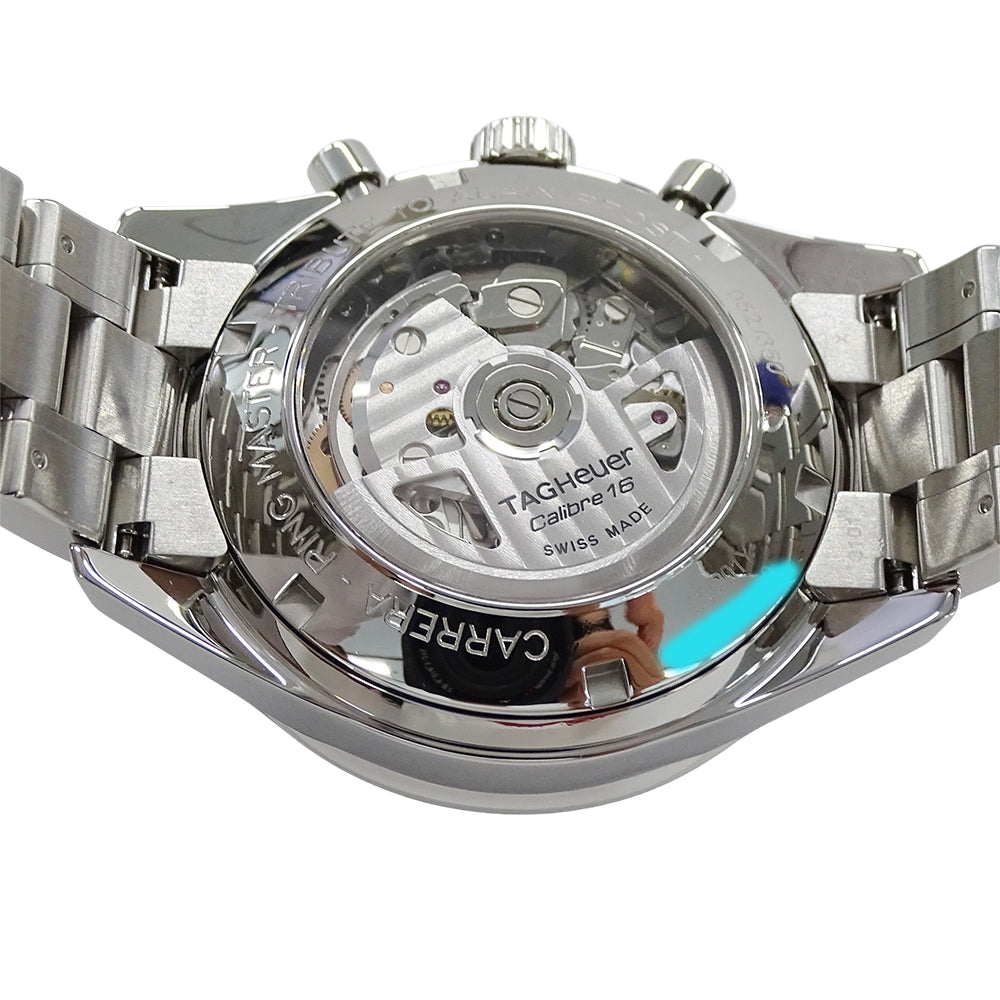 TAG Heuer タグホイヤー カレラ CV201Y BA0794 メンズ 腕時計 リングマスター アラン・プロストモデル 日本限定350本 自動巻き AT ステンレス SS 磨き済み 【中古】
