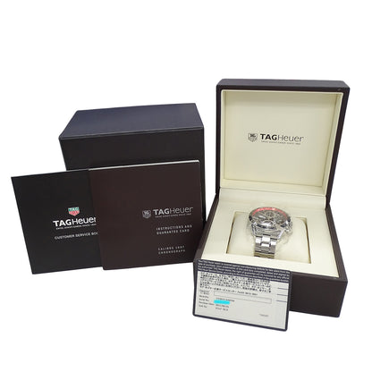 TAG Heuer タグホイヤー カレラ CV201Y BA0794 メンズ 腕時計 リングマスター アラン・プロストモデル 日本限定350本 自動巻き AT ステンレス SS 磨き済み 【中古】