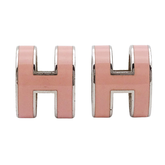HERMES エルメス ピアス ポップアッシュ GP ピンク レディース 【中古】