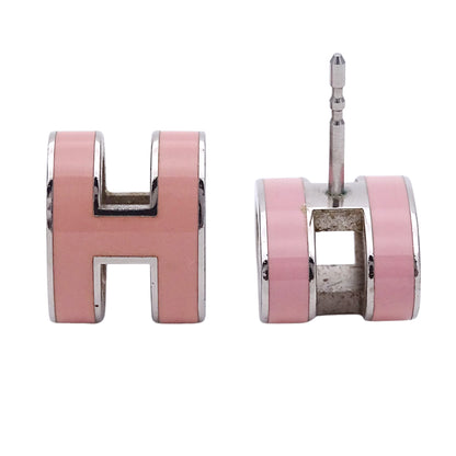 HERMES エルメス ピアス ポップアッシュ GP ピンク レディース 【中古】