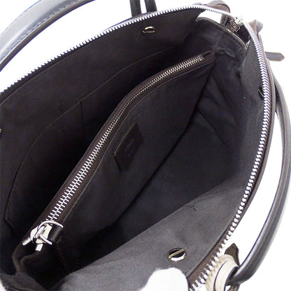 FENDI フェンディ バイザウェイ ミディアム 2wayバッグ グレー 8BL146 レザー レディース 【中古】